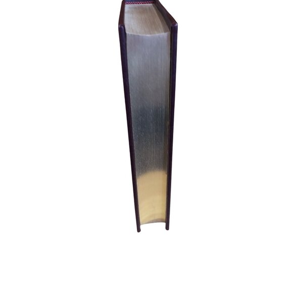 Vanity Fair Leather Bound Book William Makepeace Thackeray Gilded Illust Decor S - Picture 8 of 16